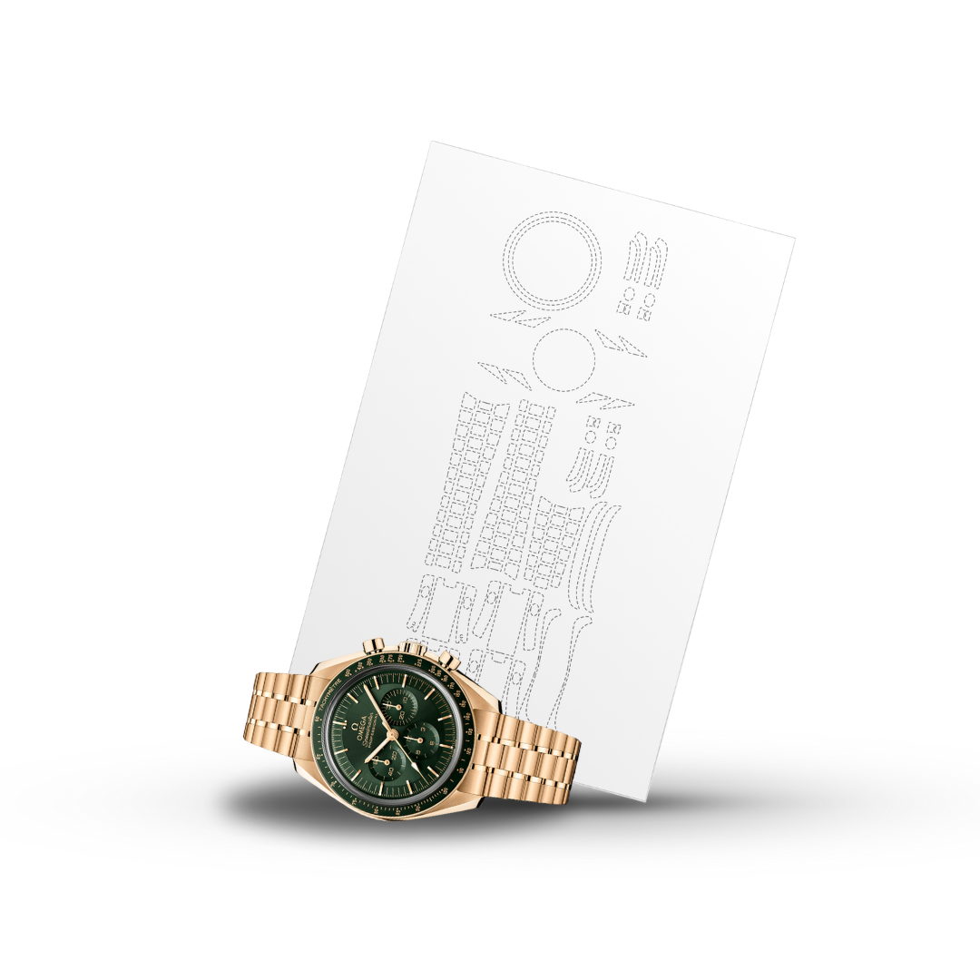 INVISI-SHIELD voor Omega Speedmaster Ref. 310.60.42.50.10.001