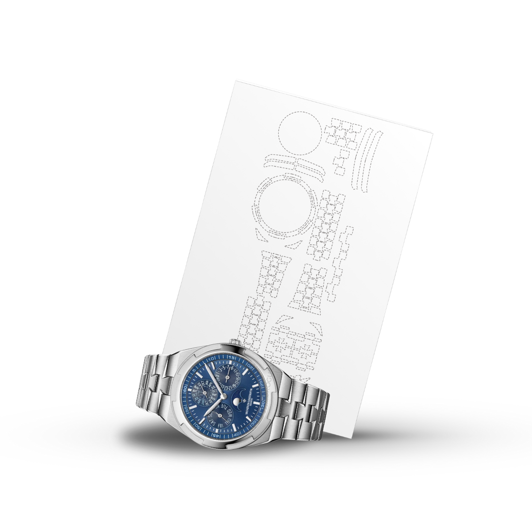 INVISI-SHIELD Para Vacheron Constantin Oversea Ref: 4300V