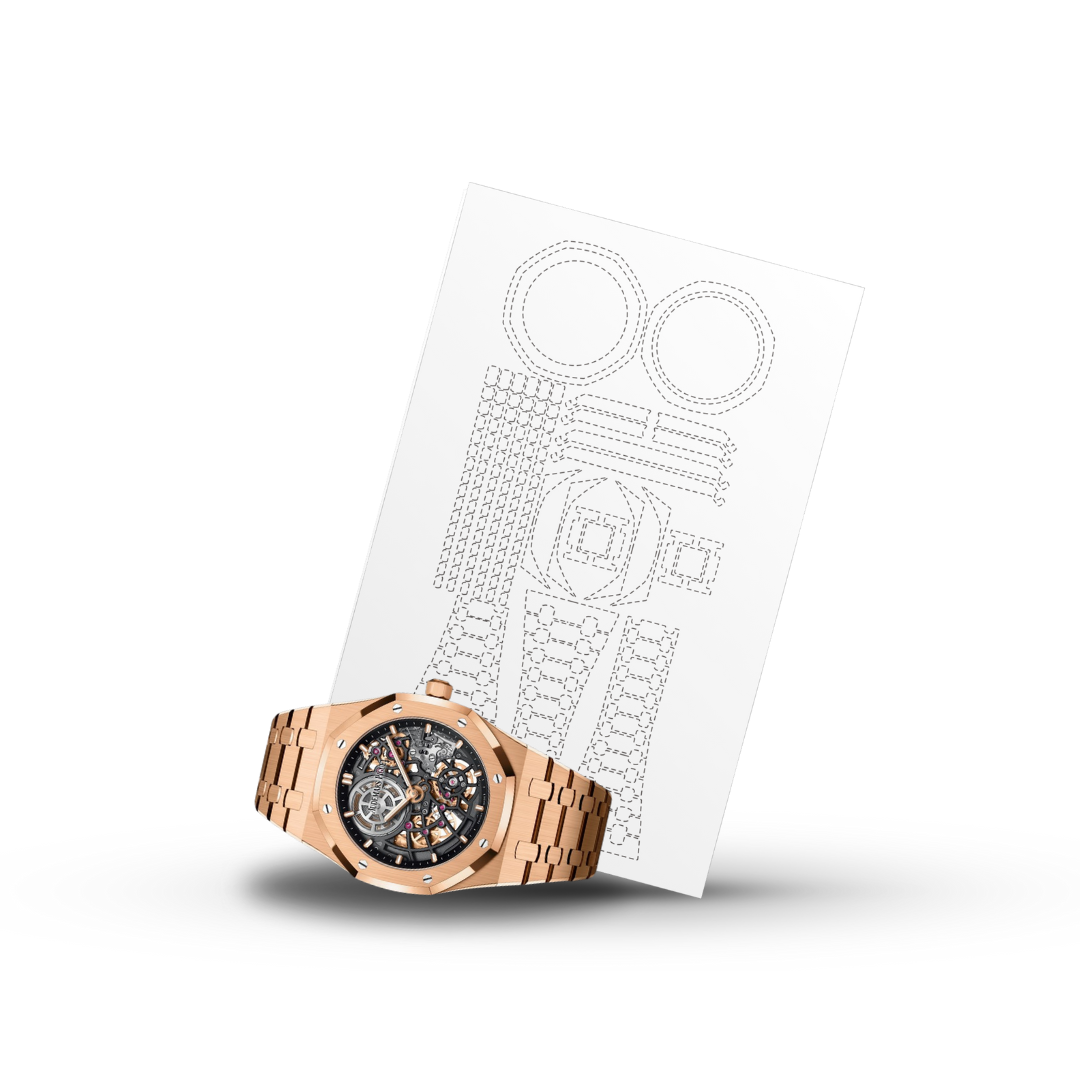 INVISI-SHIELD Voor Audemars Piguet Ref. 16204 (39 mm) (2021-nu)