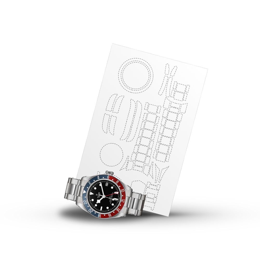 INVISI-SHIELD For Tudor Black Bay GMT Ref: M79830/ M79833 (41mm ...