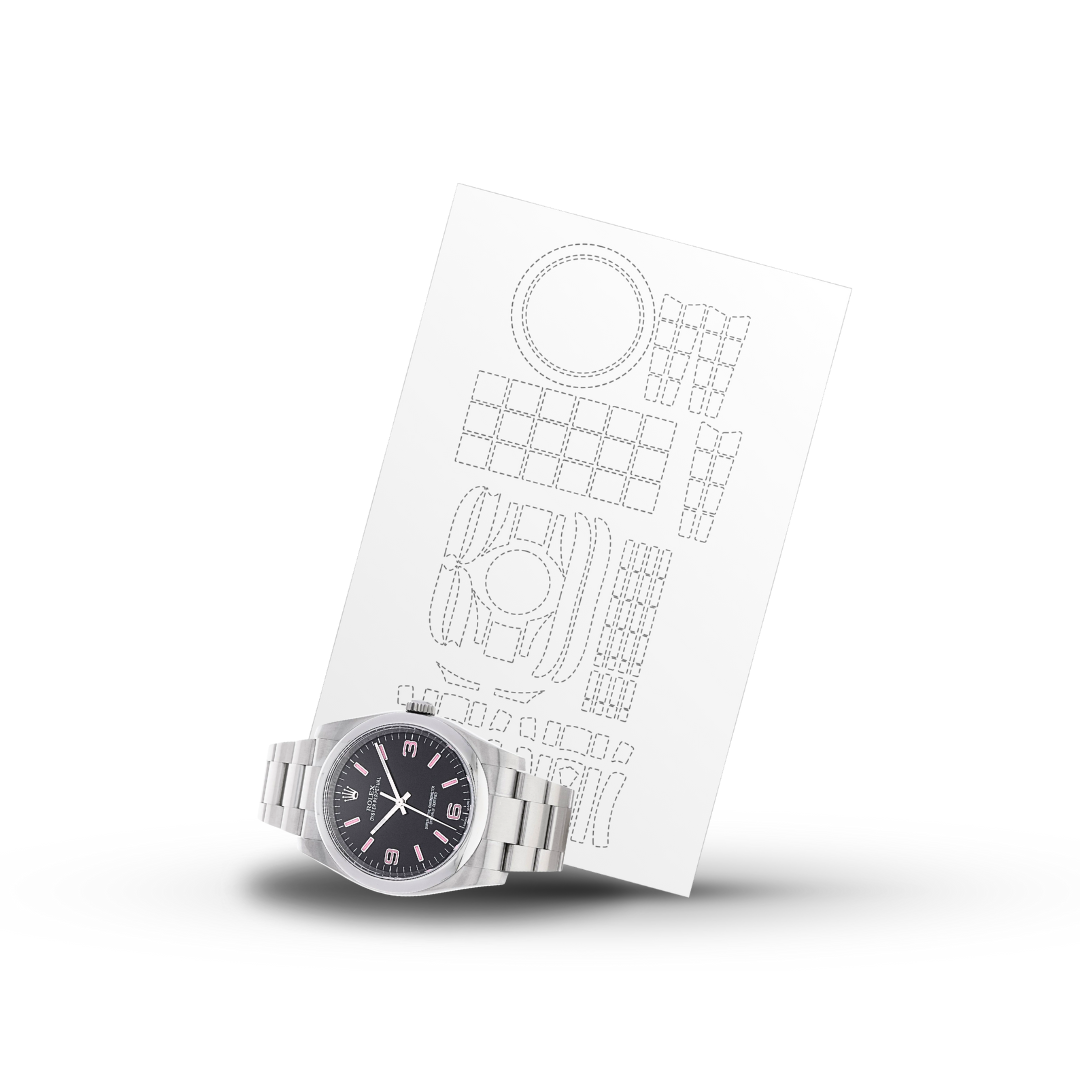 INVISI-SHIELD voor Oyster Perpetual Ref: 116000 (36 mm)