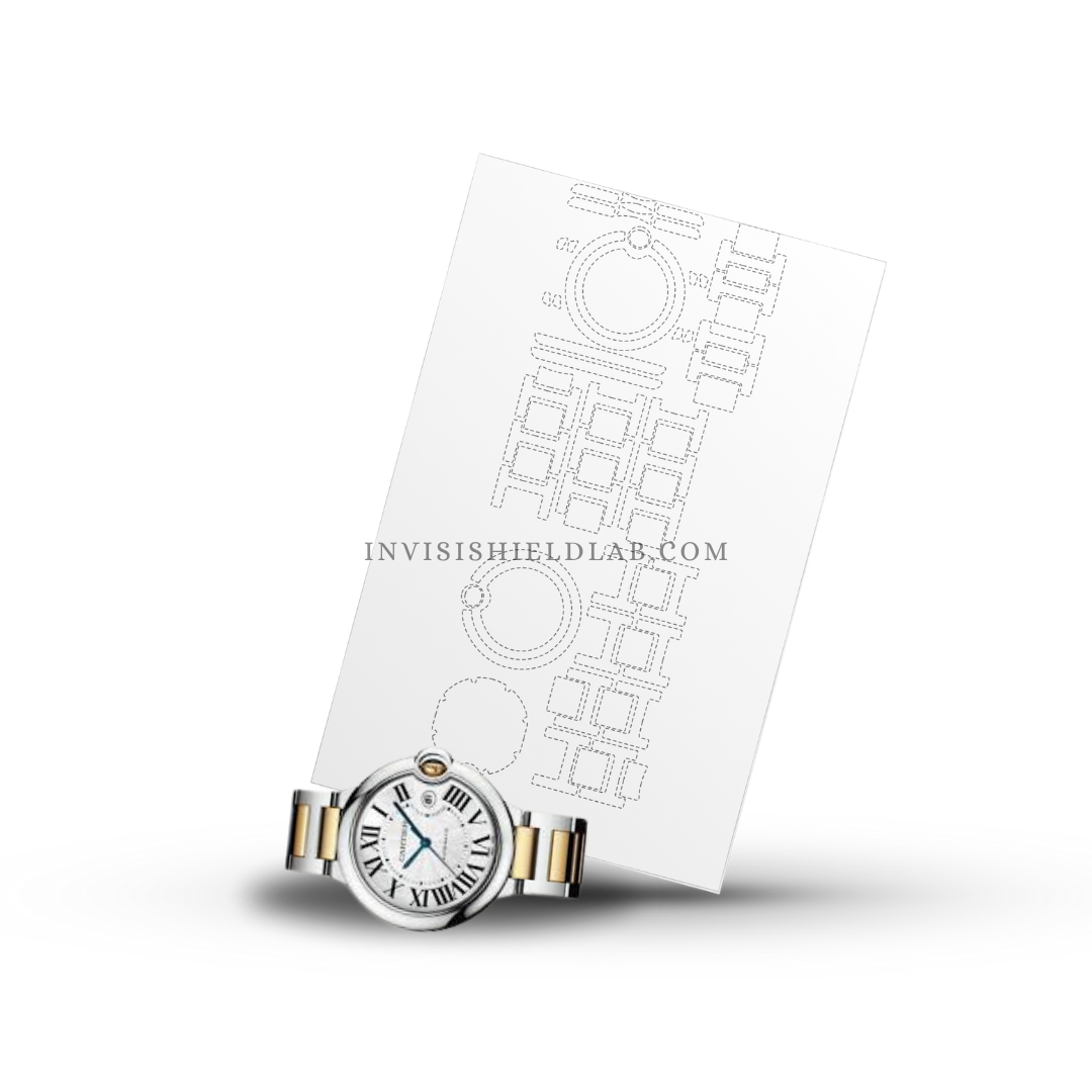 Invis-Shield pour Cartier Santos Réf: WSSA0029 (35,1 mm) – INVISISHIELD LAB