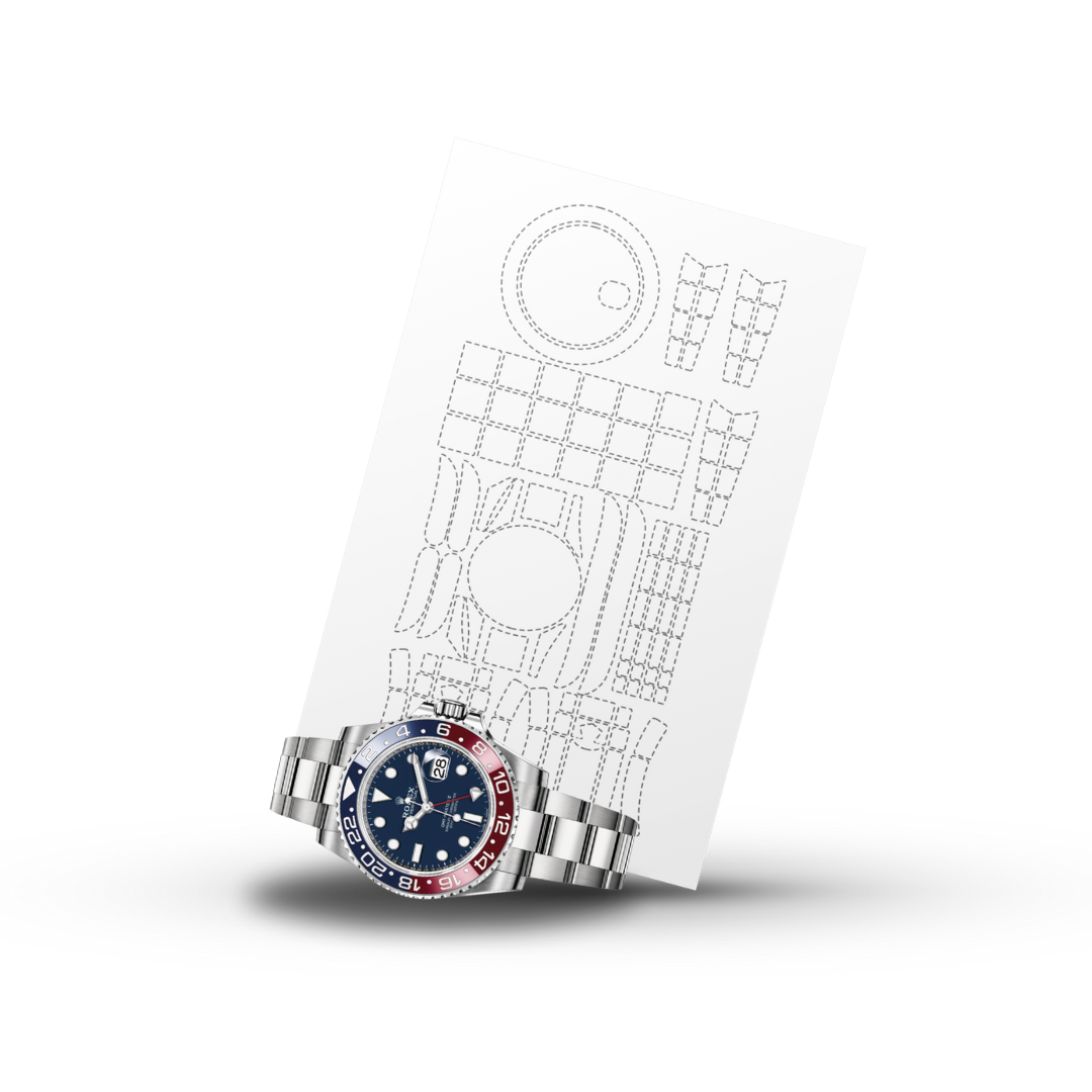 INVISI-SHIELD For GMT Master II Oyster Ref: 116710/ 116713/ 116718/ 116719