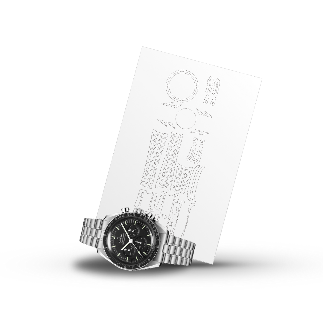 INVISI-SHIELD für Omega Speedmaster Ref. 310.30.42.50.01.002