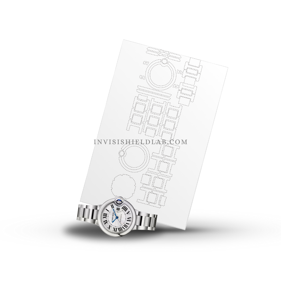 INVISI-SHIELD For Cartier Ballon Bleu de Ref: WSBB0044 (33mm)