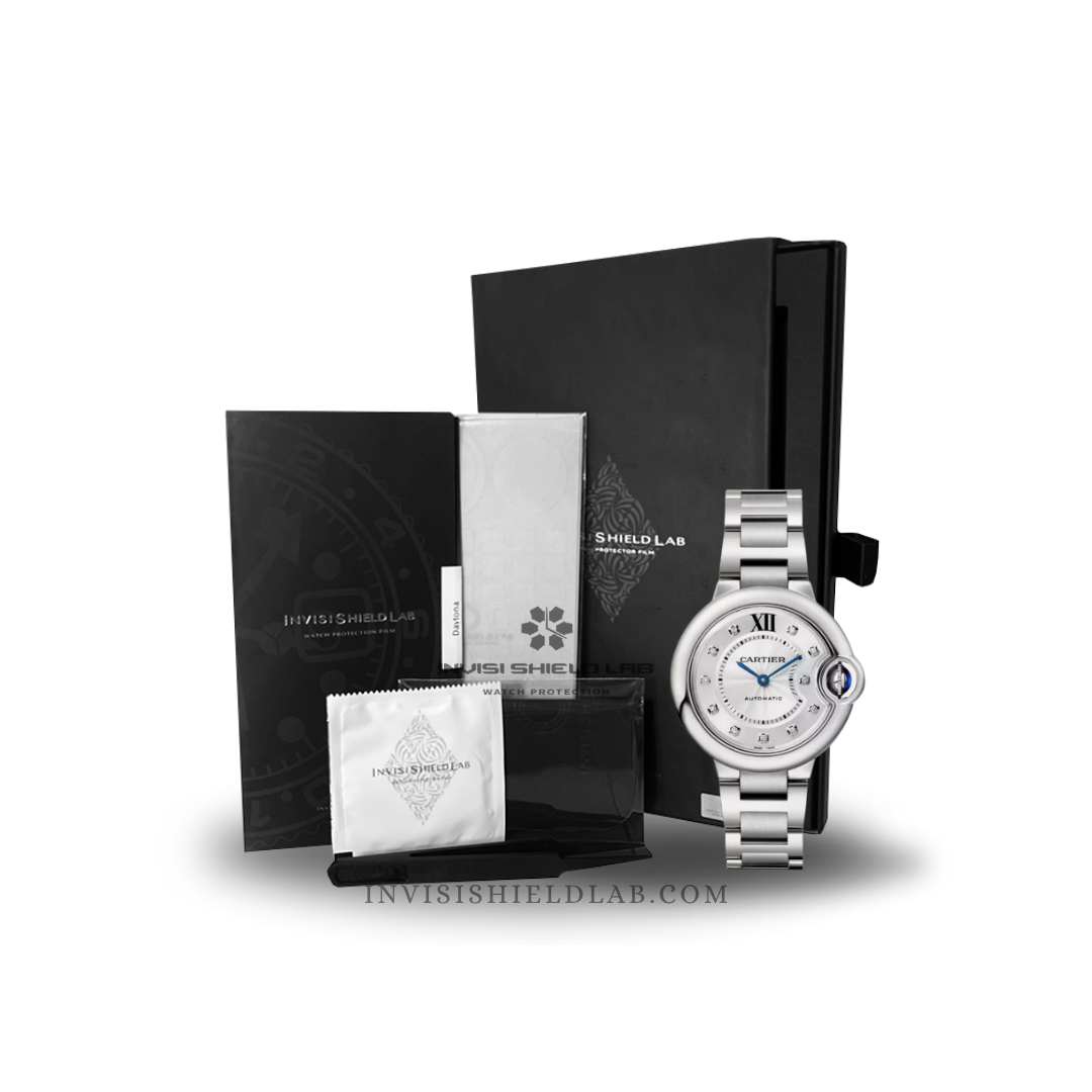 INVISI-SHIELD For Cartier Ballon Bleu de Ref: W4BB0021 (33mm)
