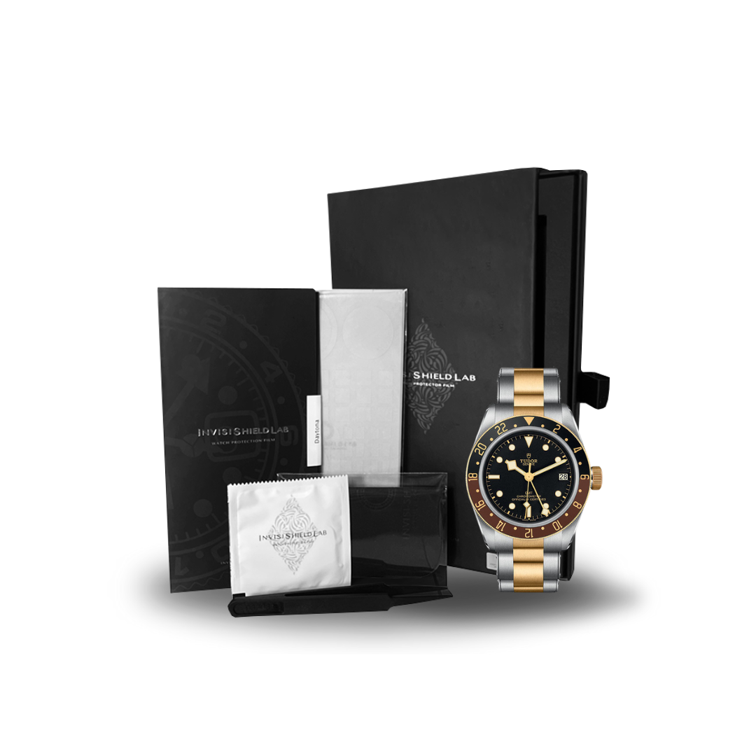 INVISI-SHIELD voor Tudor Black Bay GMT Ref: M79830/M79833 (41 mm)