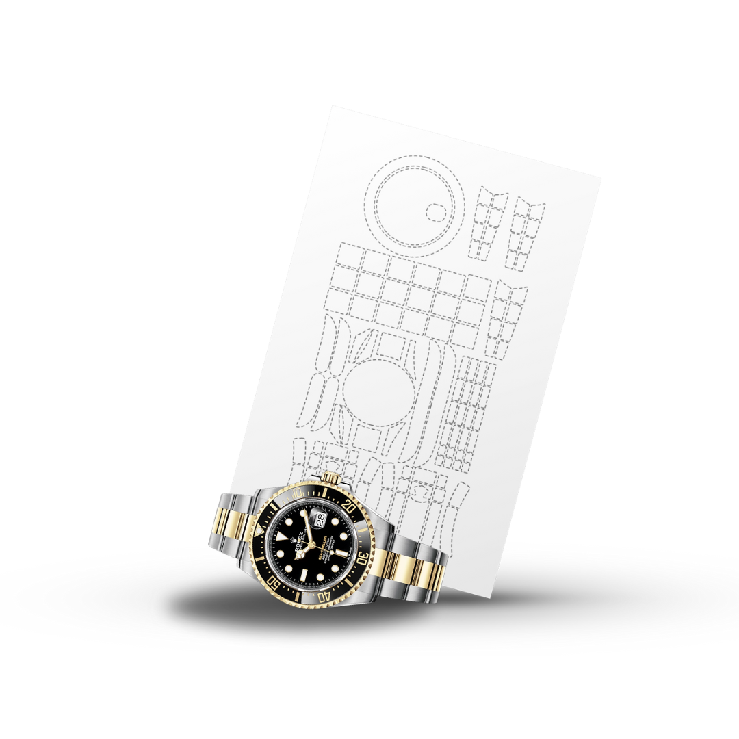 INVISI-SHIELD Pour Sea-Dweller Réf : 126600/ 126603 (43mm)