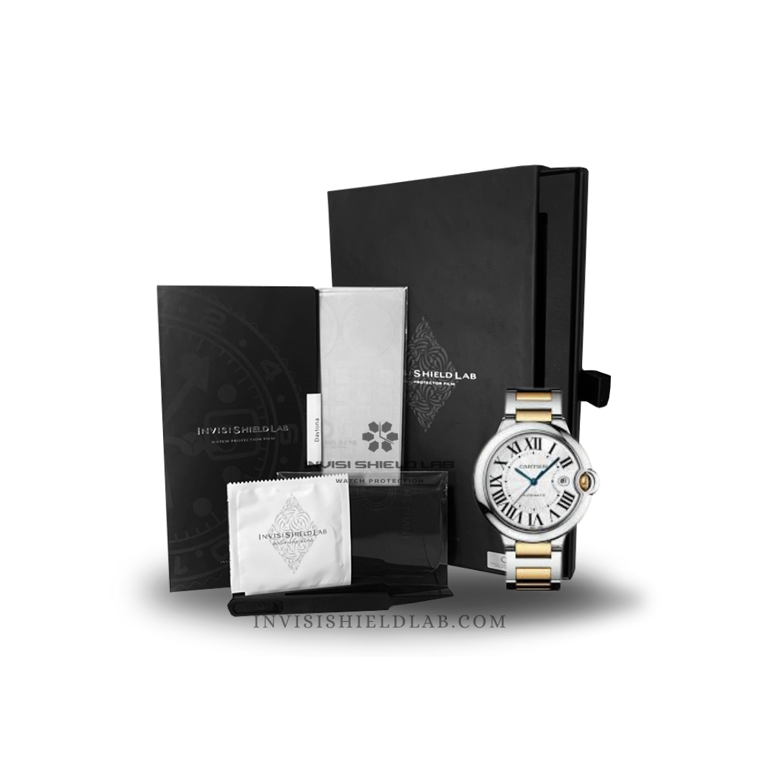 INVISI-SHIELD For Cartier Ballon Bleu de Ref: W2BB0037 (33mm)